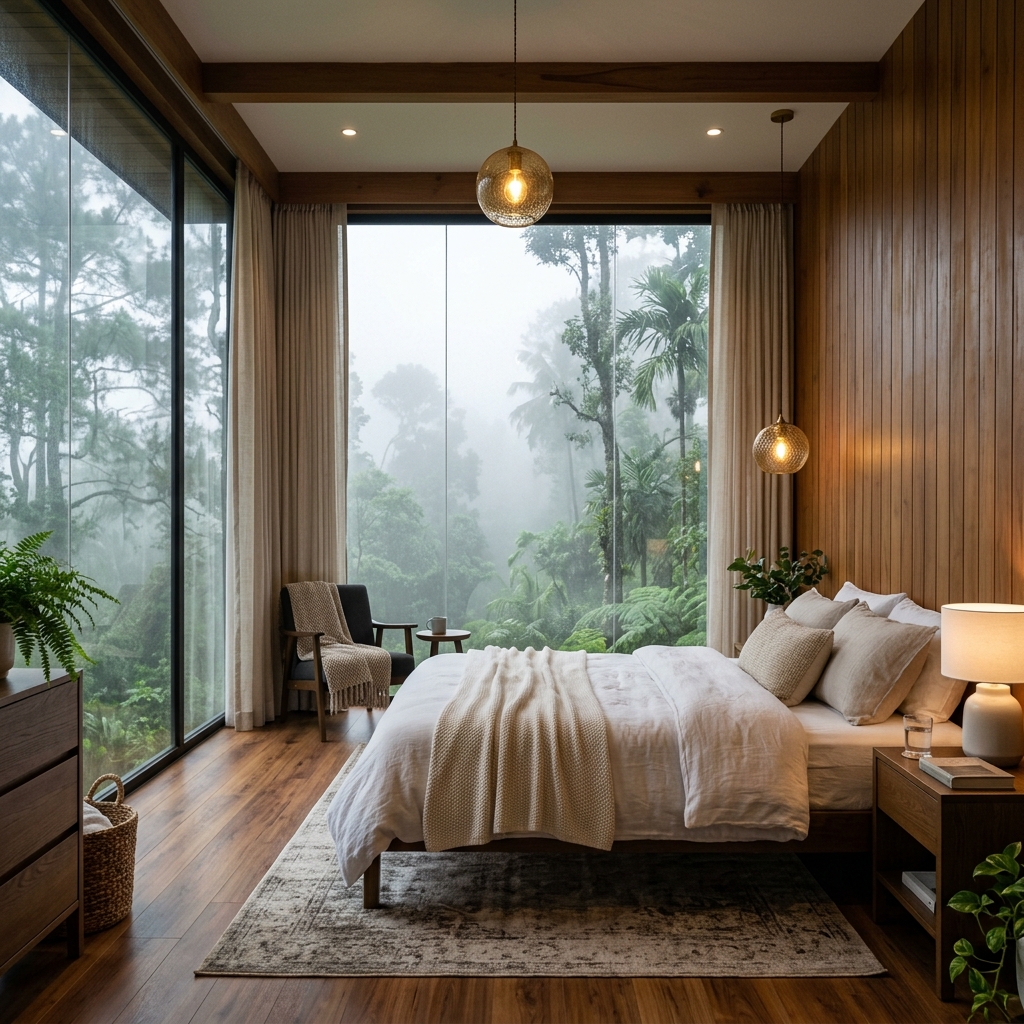 Cosy Bed at Vayalil Homestay